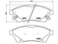    BREMBO P09010 -  2